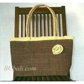 Straw Handbags Fashion Flower